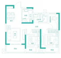 正弘中央公园户型信息38