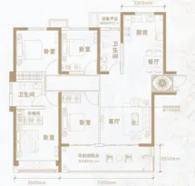 中隆滨河湾户型信息4