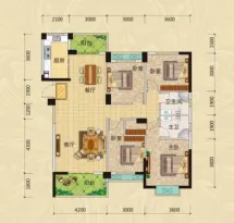 佳源罗马都市户型信息5