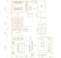 卧龙山居户型信息5