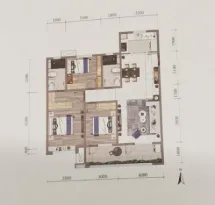 保利时光印象户型信息3