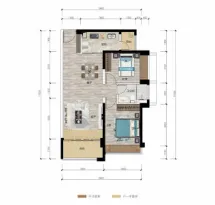 世荣峰景广场户型信息1