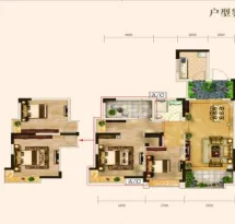 雅居乐国际花园户型信息4