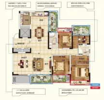 京桥璞玉岛户型信息5