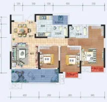 鑫凯·桔山湖户型信息1