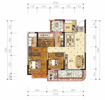 高新现代城户型信息5