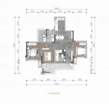 金科骏邦美院户型信息4