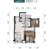 国信睿德·公园1号户型信息3