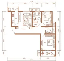 鑫飞佳苑商住区户型信息2