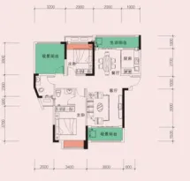 德泰宝领嘉园户型信息5