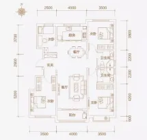 恒信·城央首府户型信息1