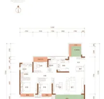 中梁拾光学府户型信息4
