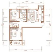 鑫飞佳苑商住区户型信息4