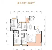 中欣楚天御府·观澜户型信息2