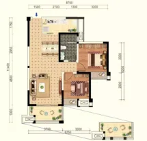 泓景湾锦玺户型信息3
