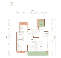 中梁拾光学府户型信息1