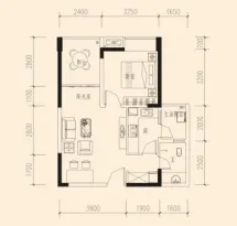 建工北城乐章户型信息3