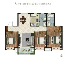 地平西棠观樾户型信息5