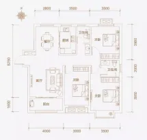 恒信·城央首府户型信息6