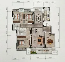 国投桂林院子户型信息5