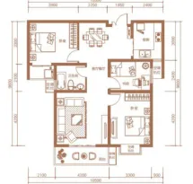 鑫飞佳苑商住区户型信息1