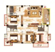 湖光山舍户型信息1