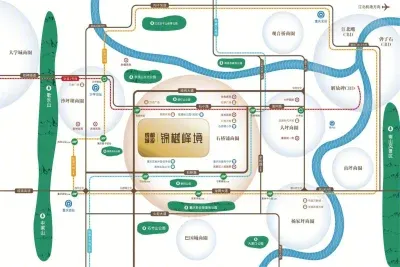 成都城投锦樾峰境楼盘图