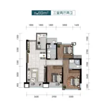 国信睿德·公园1号户型信息1
