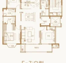 枫华西湖湾公园府户型信息2