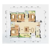 多弗北辰悦府户型信息1