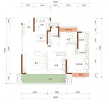 中梁拾光学府户型信息2