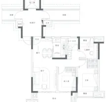 联发万科·西岸春风户型信息3