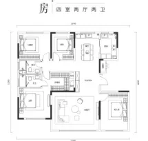历下金茂府户型信息2