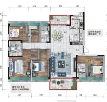 顺德碧桂园28光年户型信息1