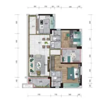 顺德碧桂园28光年户型信息2