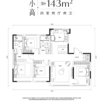 历下金茂府户型信息1