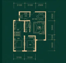 桃源九点阳光户型信息3