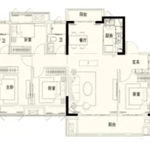 保利熙悦户型信息3