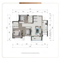 和喜玖熙府户型信息1