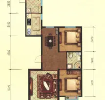 中国铁建景晟开元户型信息5