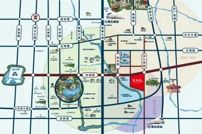 润泓崇文院·润园楼盘图