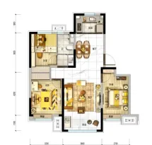 碧桂园凤麟府户型信息1