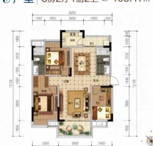 云锦花园户型信息3