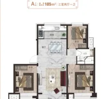 天正山河玺院户型信息4