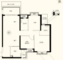 钦州恒大绿洲户型信息5
