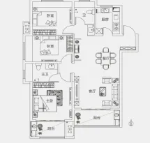 伟恒王府壹号户型信息6