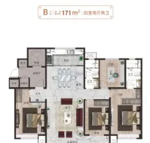 天正山河玺院户型信息5
