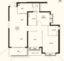 钦州恒大绿洲户型信息2