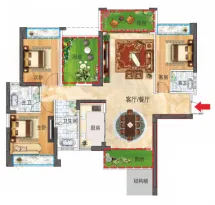 武宣裕达·仙湖铭邸户型信息4