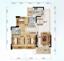 翔顺筠粤豪苑户型信息1
